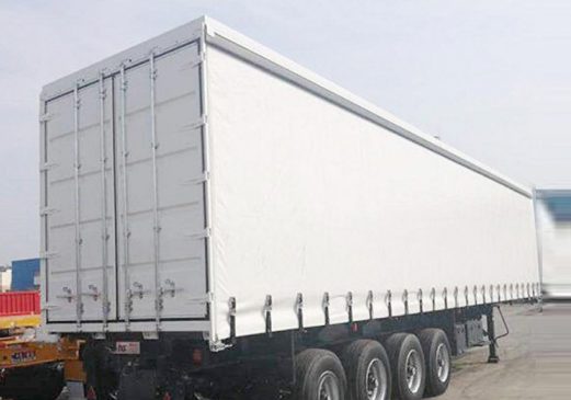 4 Axle Curtainsider Enclosed Van Trailer