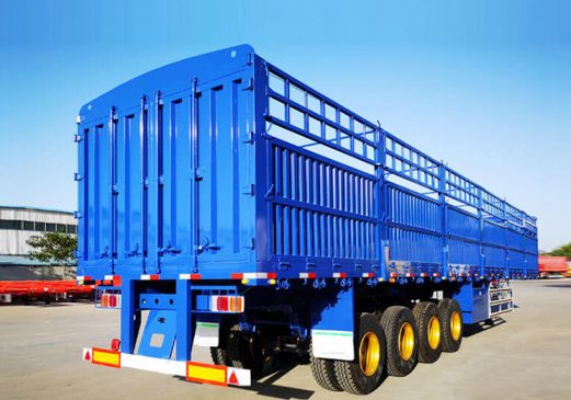 4 Axle Animals Transport Livestock Trailers