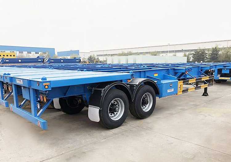 2 Axle 40FT Container Chassis Trailers