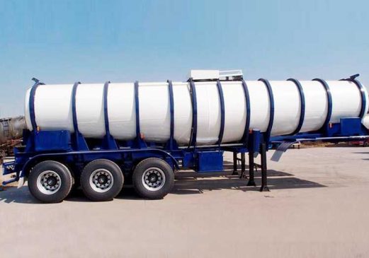 21000Liters Sulfuric Acid Tanker Trailer -2