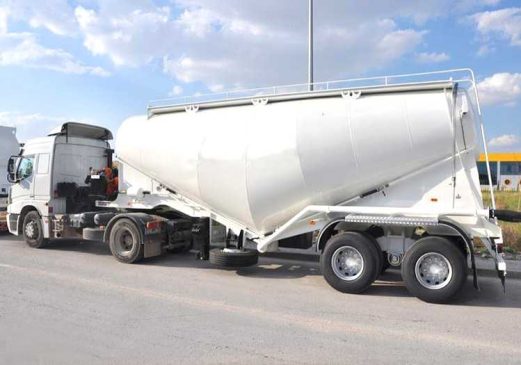 30 Ton 2 Axle Bulk Cement Tank Semi Trailer