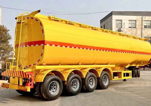 4 Axle 50000L Palm Oil Tanker Trailer