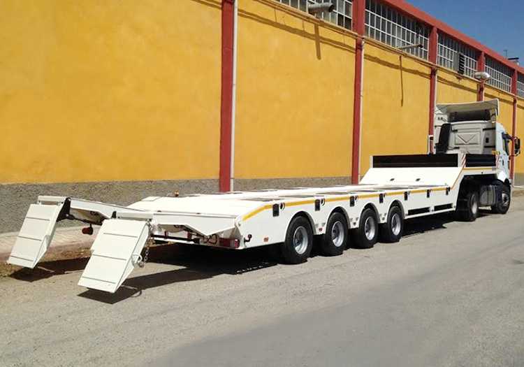4 Axle Lowbed Semi Trailer Double Tires | Trailers for sale in south africa