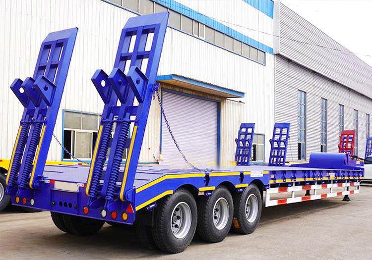 40Ft Tri Axle Low Loader Trailer