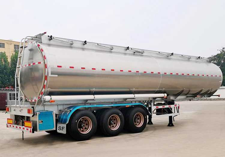 42000 Liters Aluminum Semi Tanker Trailer