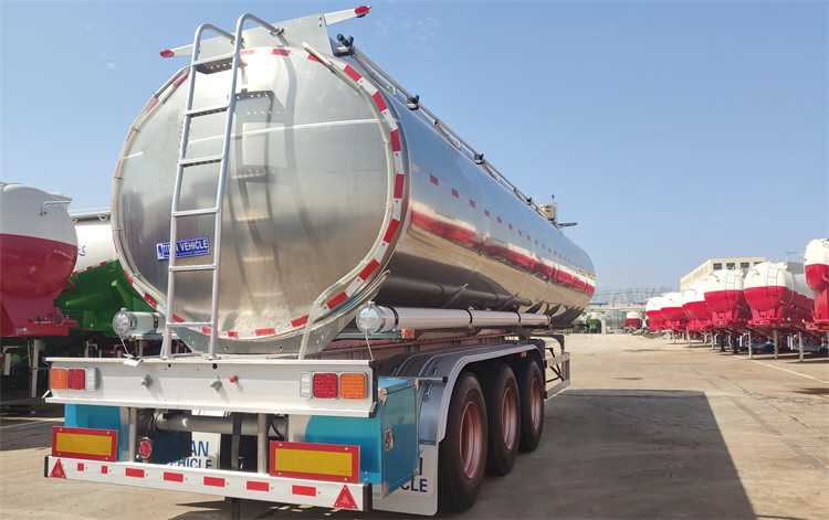 45000 Liters Aluminum Tanker Trailer for Sale-1