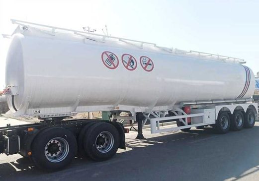 50000 Liters 5 Compartments Fuel Tank Trailer