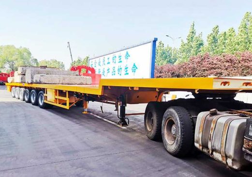 6 Axles 62M Extendable Wind Turbine Trailer