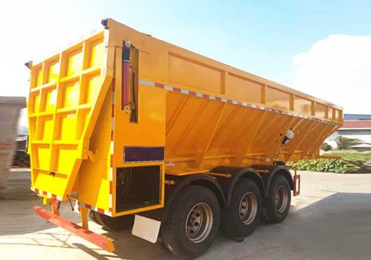 China Conveyor Belt Tipper Trailer